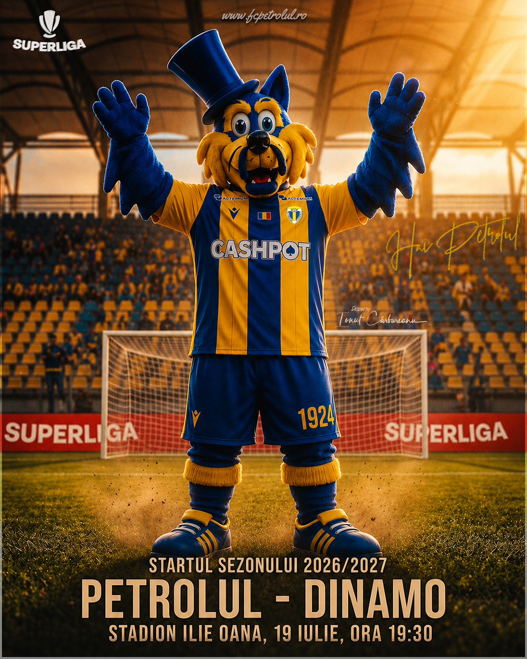 Petrolul – Dinamo official